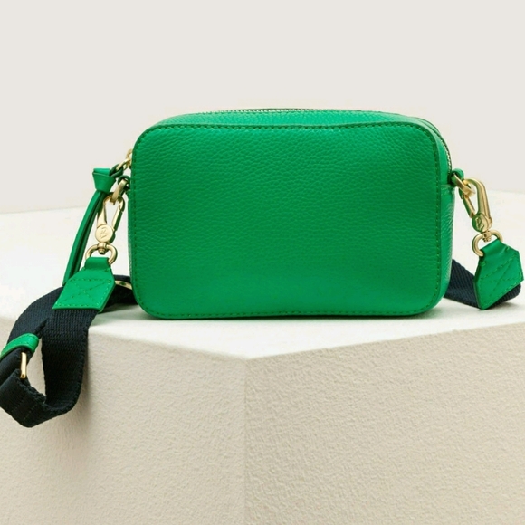 Boden Handbags - Boden Valeria Emerald Green Leather Crossbody Bag